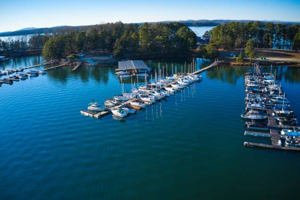 istock View of Marina in Lake Lanier 1467612325