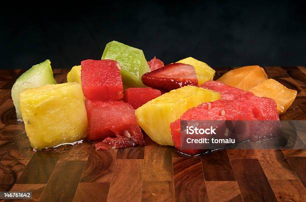 Insalata Di Colorato - Fotografie stock e altre immagini di Alimentazione sana - Alimentazione sana, Ananas, Anguria