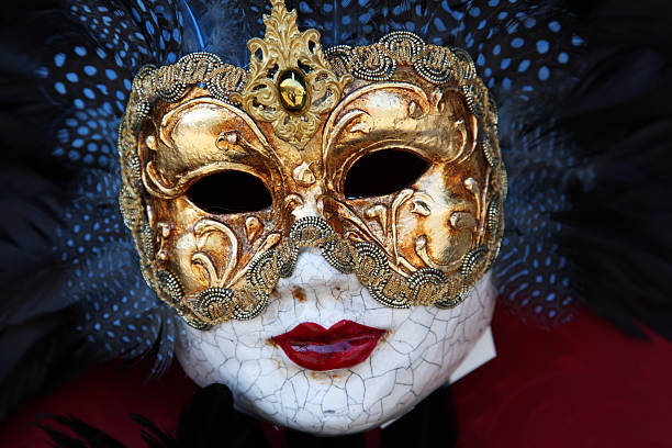 istock Traditional colorful Venice mask 146761850
