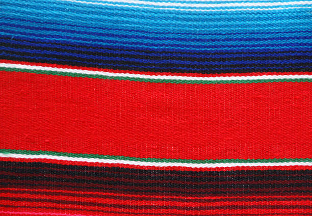 istock Colourful woven cotton with bright colours A 146761934