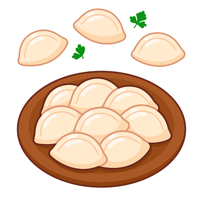 Free Dumpling Clipart in AI, SVG, EPS or PSD