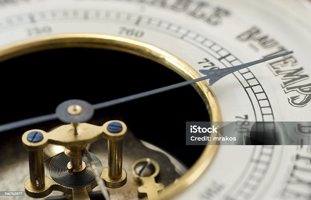 vintage-barometer - Lizenzfrei Barometer Stock-Foto