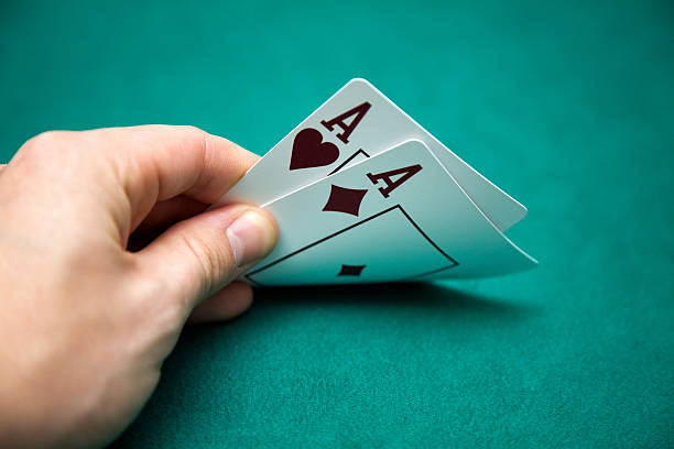istock Ace of Hearts and Diamonds 146762948