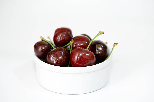 Dutch cherries stock photo