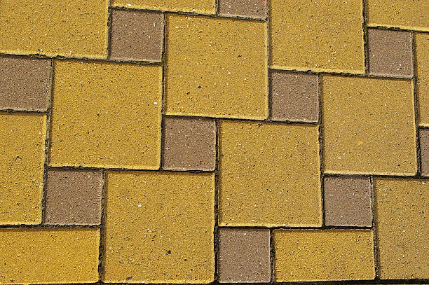 Block pavement texture background stock photo