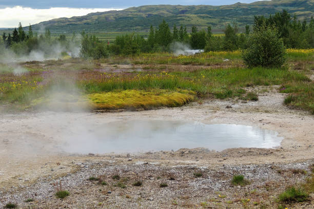 istock Iceland Geysir Natual Hot Spring Pool 1467631209