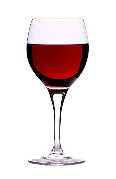 Wine Glass stock photo