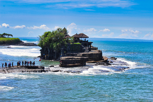 The seaside temple of Tanah Lot in Bali, Indonesia