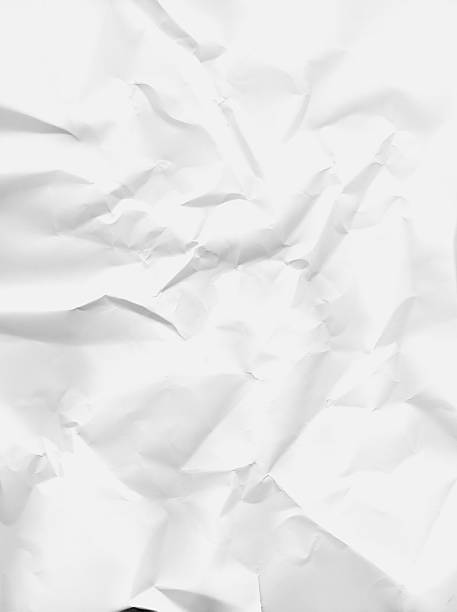 istock Crumpled, wrinkled white paper 146764612