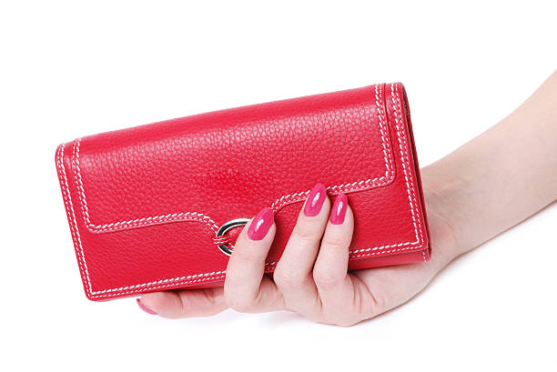 istock hand with purse feminine red 146766005