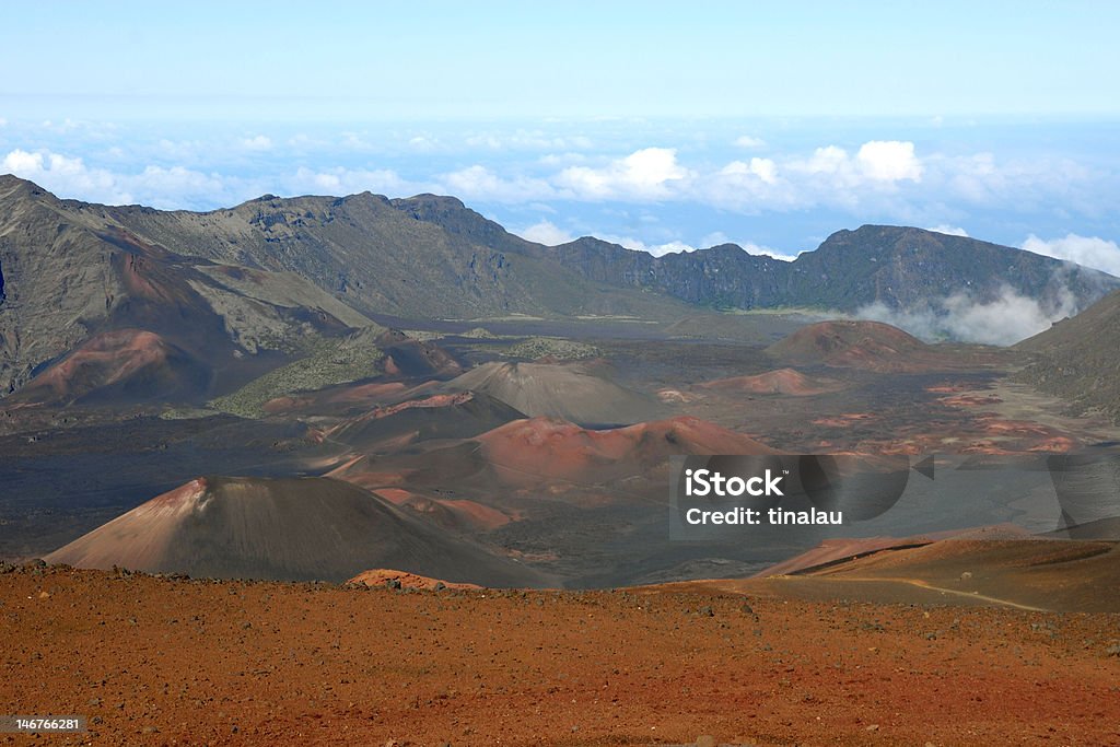 Cratera de Haleakala - Royalty-free Ao Ar Livre Foto de stock