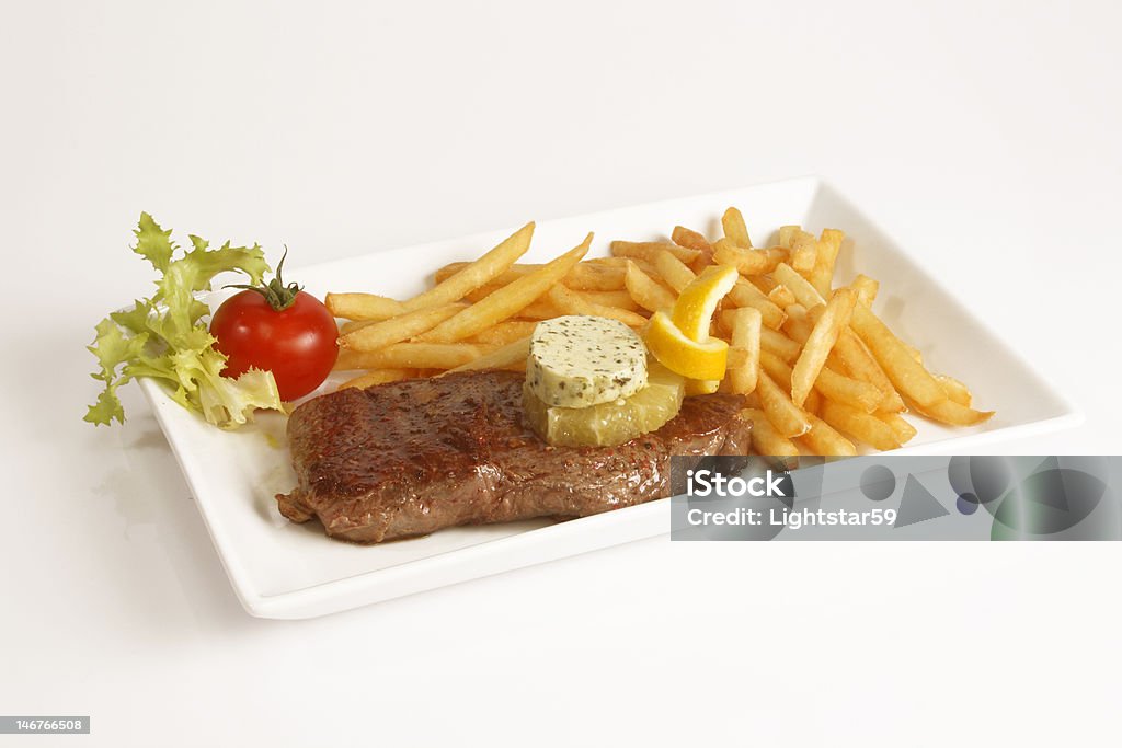 Beef steak - Lizenzfrei Butter Stock-Foto