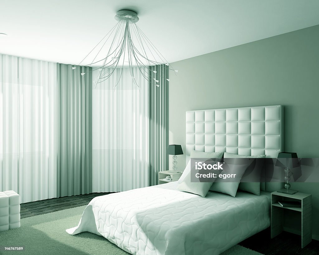Interiores moderno confortável - Royalty-free Aconchegante Foto de stock