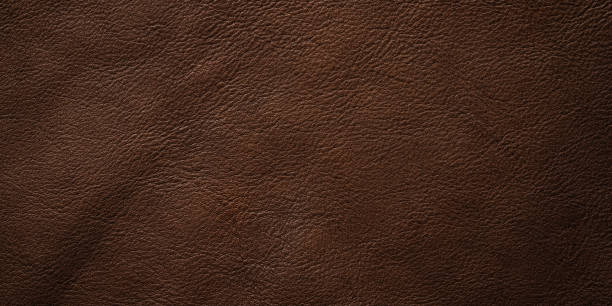istock brown buffalo skin texture, dark leather background 1467676490