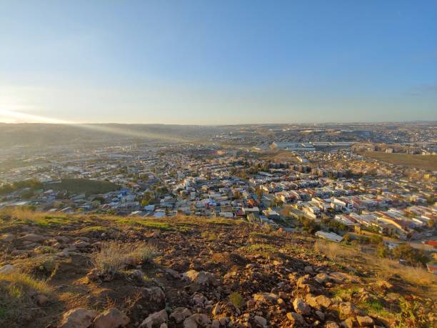 istock Sunset view from cerro colorado tijuana 1467682516
