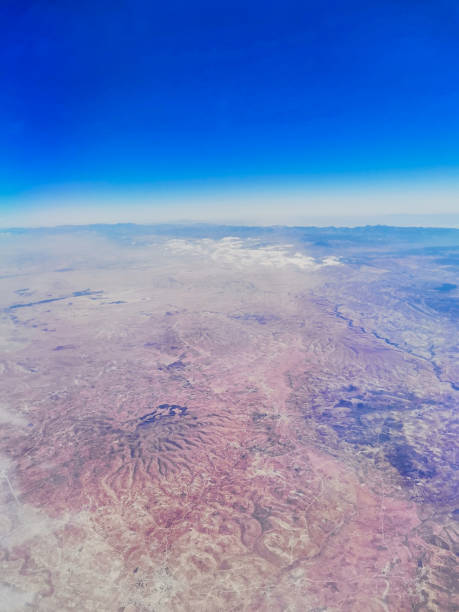 Aerial photo above the desert in Ounagha, Marrakesh-Safi, Morocco Aerial photo above the desert in Ounagha, Marrakesh-Safi, Morocco marrakesh safi photos stock pictures, royalty-free photos & images