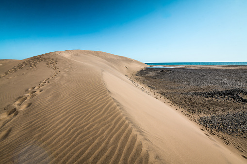 Sand Hills Of Maspalomas Gran Canaria, Spain
