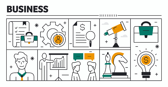 Business Formulation Vector Business Vector Design The Design Is Editable And The Color Can Be ...