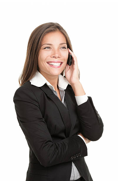 istock Mobile phone businesswoman 146769118