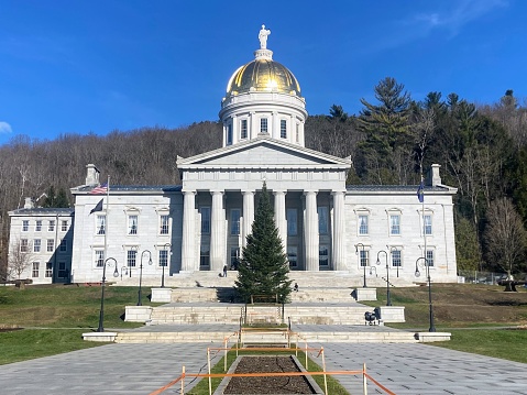 Vermont State Capitol Building in Montpelier