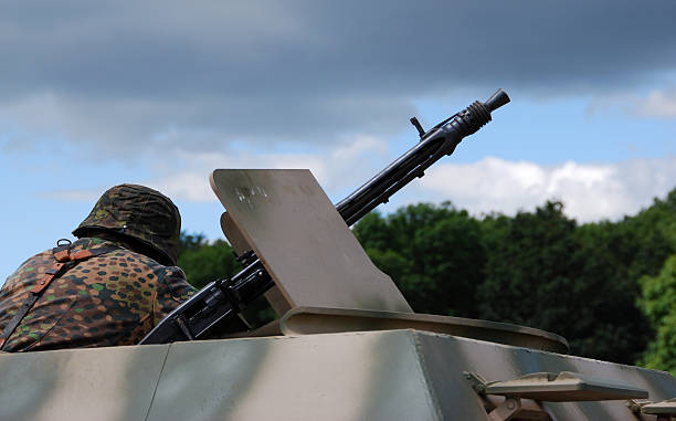 istock german wwII soldier and machine gun 146769255