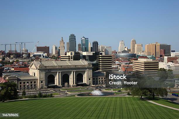 Skyline Von Kansas City Stockfoto und mehr Bilder von Kansas - Kansas, Stadt, Weiche