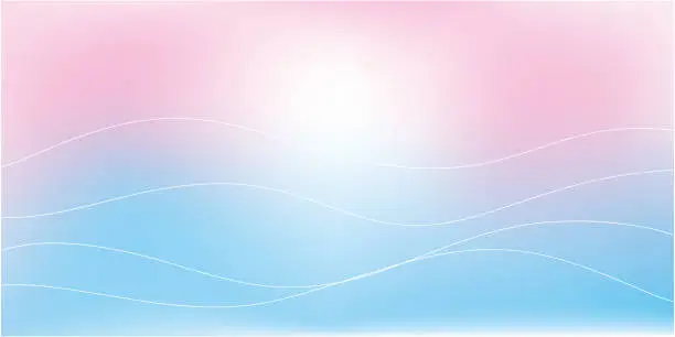 Vector illustration of Pink-blue abstract background