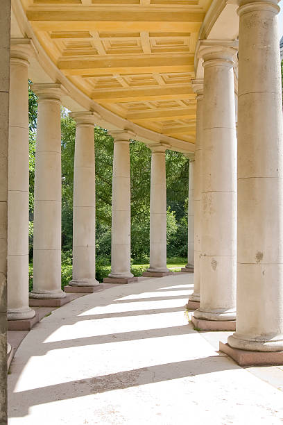 istock Classical colonnade in Arkhangelskoe. Near Moscow 146770727