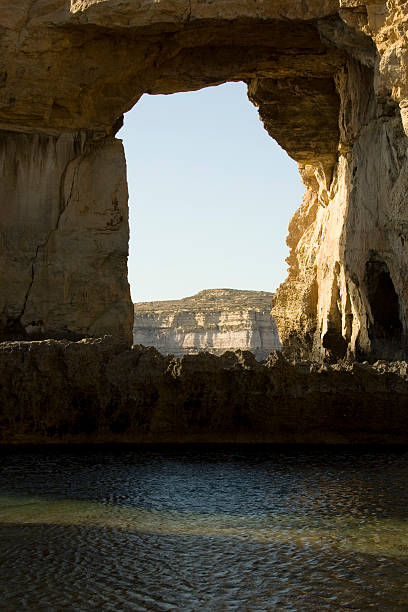 Azure Window Close Up stock photo