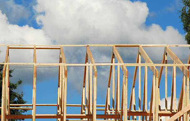 istock Roof Trusses 146771183