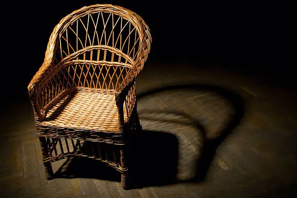 Photo of Straw armchair