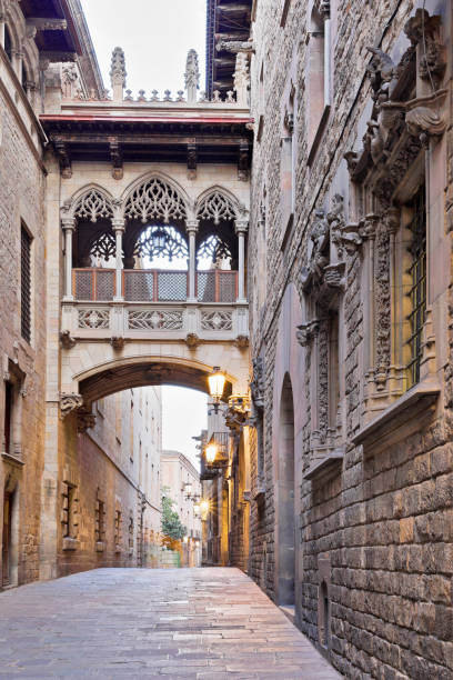 istock Gothic quarter - Barcelona - Spain 1467712387
