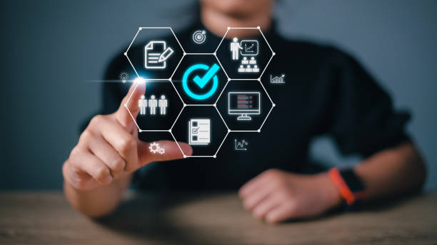 istock Standard Quality Control Certification Assurance Guarantee Internet Business Technology Concept. 1467713872