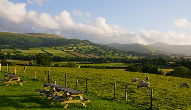 Take a seat and enjoy the view 2 stock photo