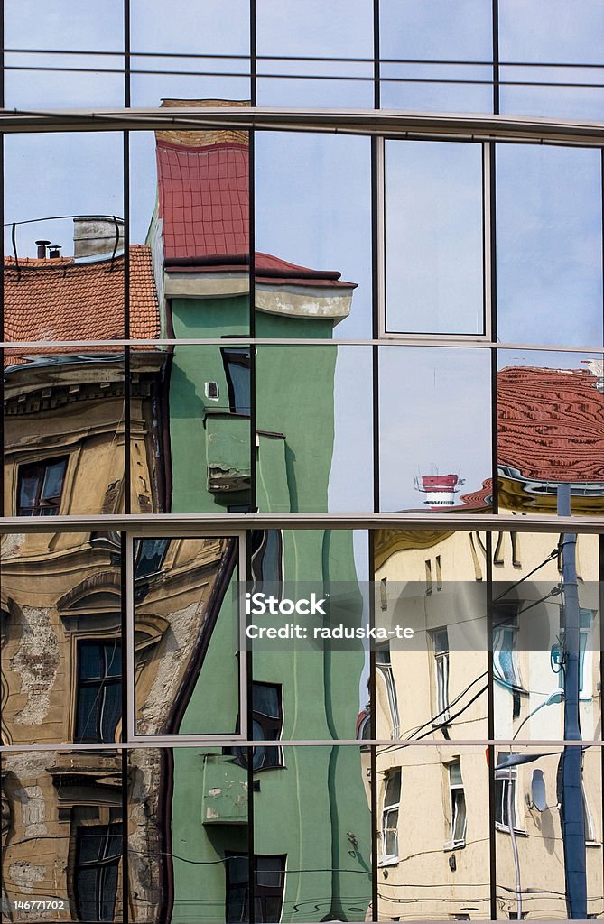 Städtisches Motiv Spiegel - Lizenzfrei Architektur Stock-Foto