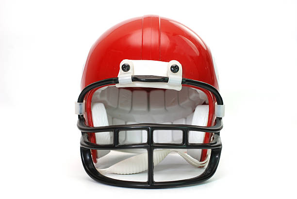 casco de fútbol americano - casco de deportes fotos fotografías e imágenes de stock