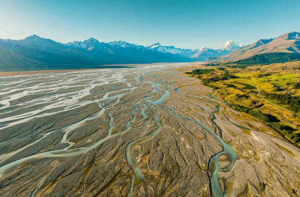 istock Majestic view of river flowing through mountains. 1467719682