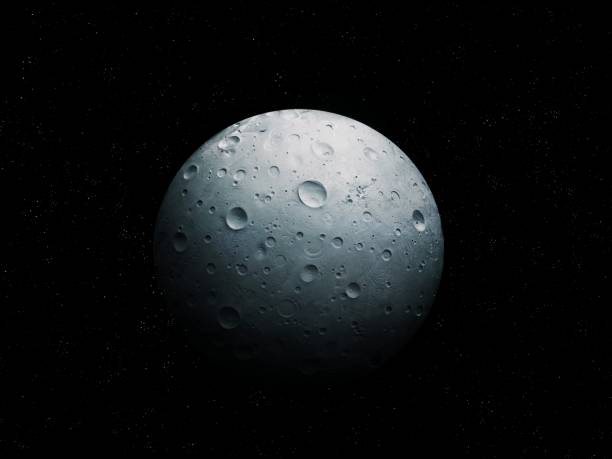istock Dwarf planet, satellite of the solar system, secondary planet. 1467722506