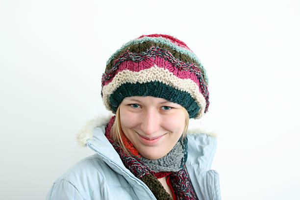 istock The woman in winter clothes. 146772510