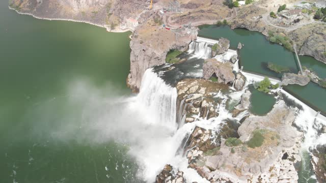 Aerial view of Idaho Falls