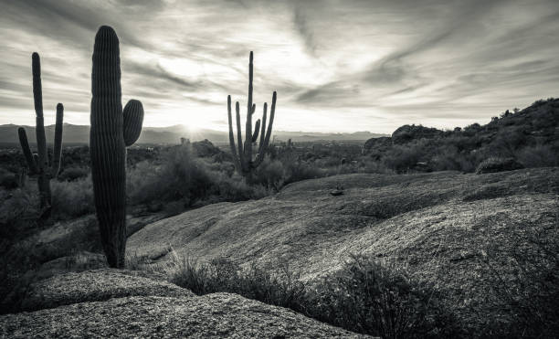 istock Sunrise casts from Granite Mountain in The McDowell Sonoran Preserve 1467731603