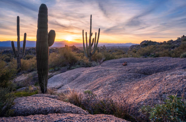 istock Sunrise casts from Granite Mountain in The McDowell Sonoran Preserve 1467731605