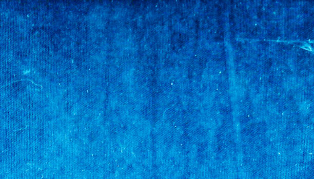 istock Background of old crumpled blue synthetic fabric. 1467732133