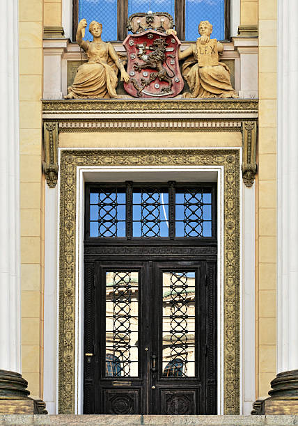 Architecture - main door Main door of House of the Estates ("Saatytalo" in Finnish, "Standerhuset" in Swedish), historical building in Helsinki, Finland, which was built in 1891. standerhuset stock pictures, royalty-free photos & images