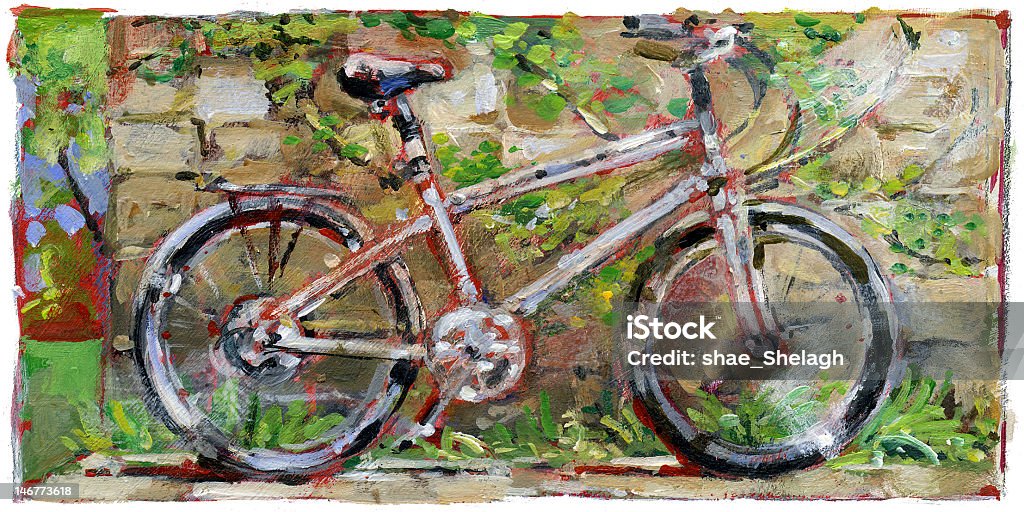 Bicicleta - Ilustración de stock de Andar en bicicleta libre de derechos
