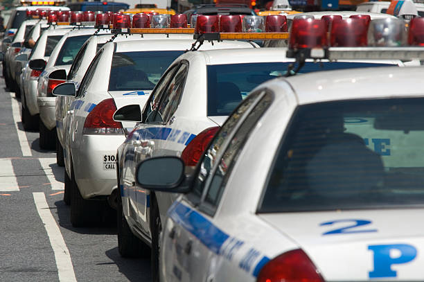 istock Police Cars in NYC 146773775