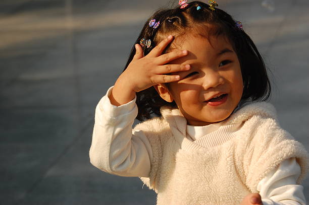 istock Beautiful Asian little girl 146774123