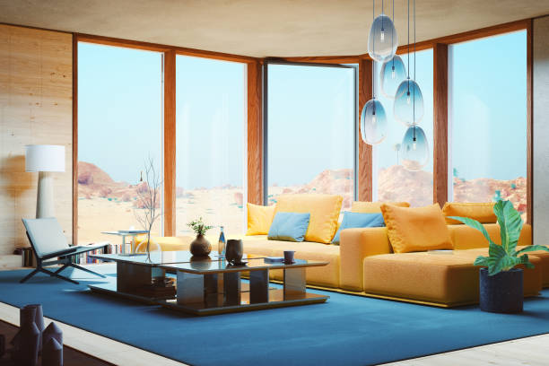 istock Modern living room in a house 1467743027