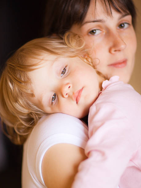Mother with child stock photo