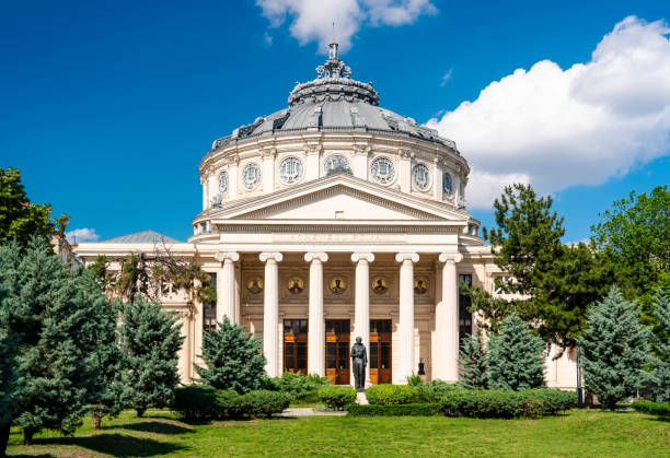 istock Romanian Athenaeum in Bucharest, Romania 1467753515